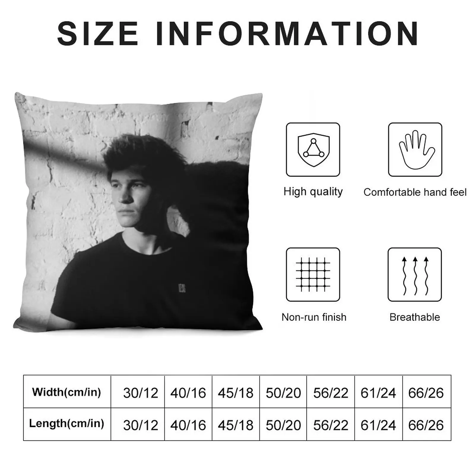 Wincent Weiss Throw Pillow Pillowcase Cushion Elastic Cover For Sofa pillow