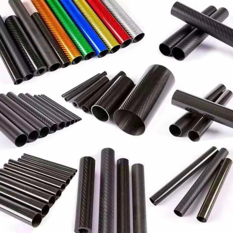 

Carbon Fiber Tube Pipe CNC Cutting Processing Custom Service for FPV Frame Drone Parts Robot Accessary