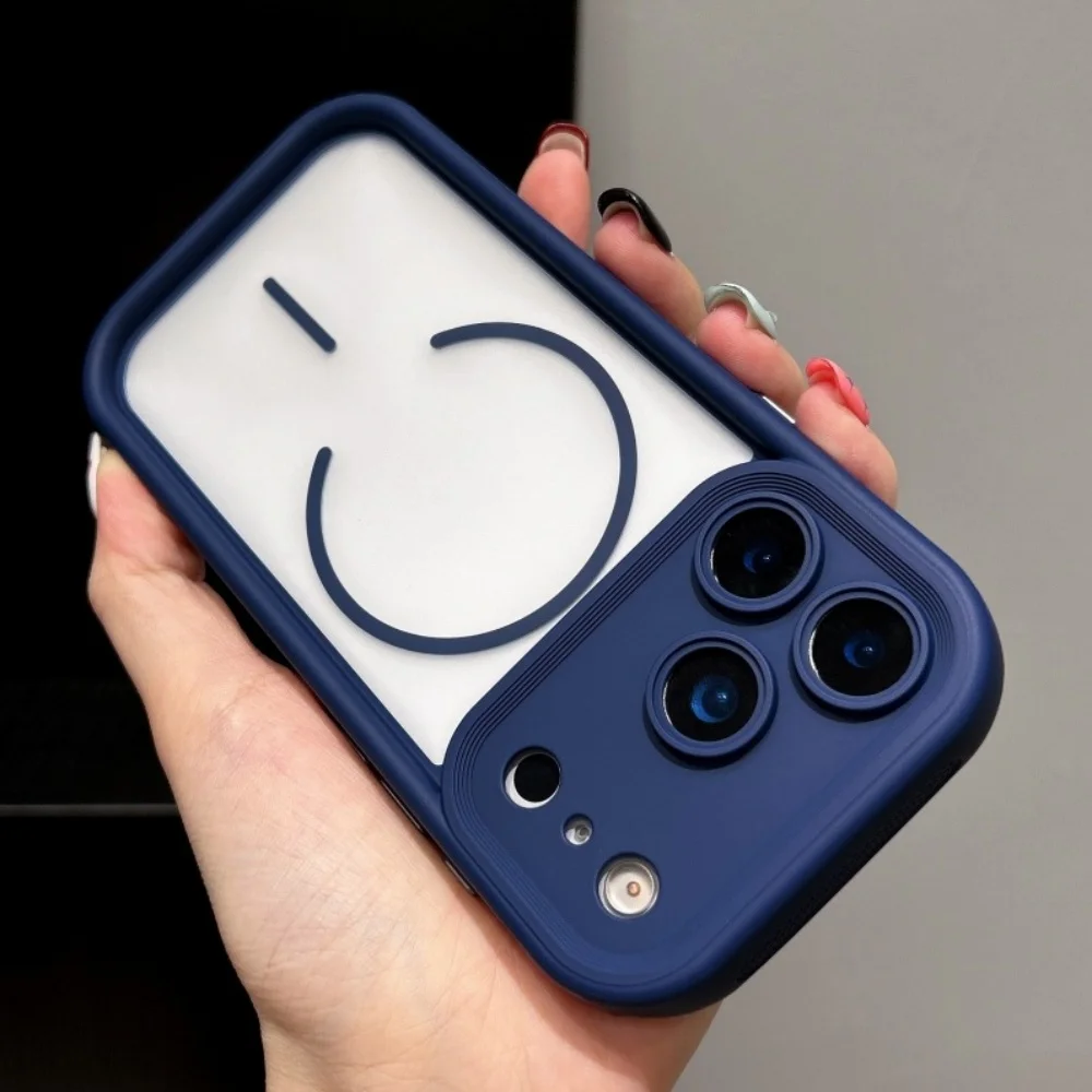 Bumper Magsafe Shockproof Silicone Case for iPhone 16 15 Plus 17 14 13 12 11 Pro Max Magnet Clear Camera Protection Case 17Air