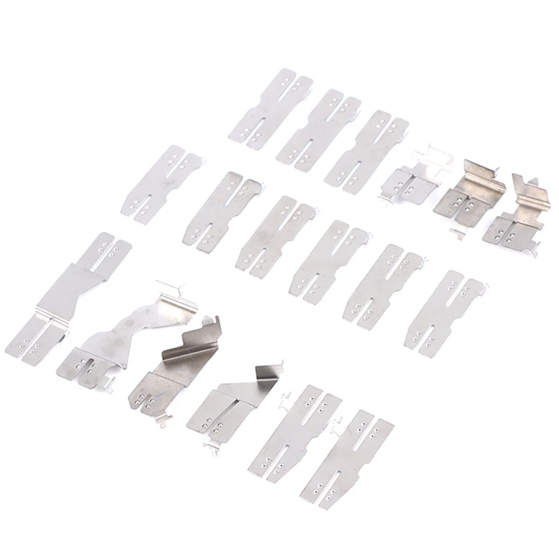 18pcs Lithium Battery Case 15x18650 Cell Holder with BMS PCBA Nickel Connector for DIY Power Bank Storage Safe Assembly