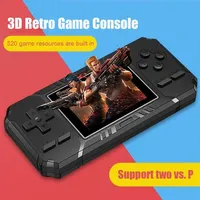 Portable Mini Handheld Game Console Retro Handheld Game Console 8-Bit 3.0 Inch Color LCD Game Player Built-in 520 Games