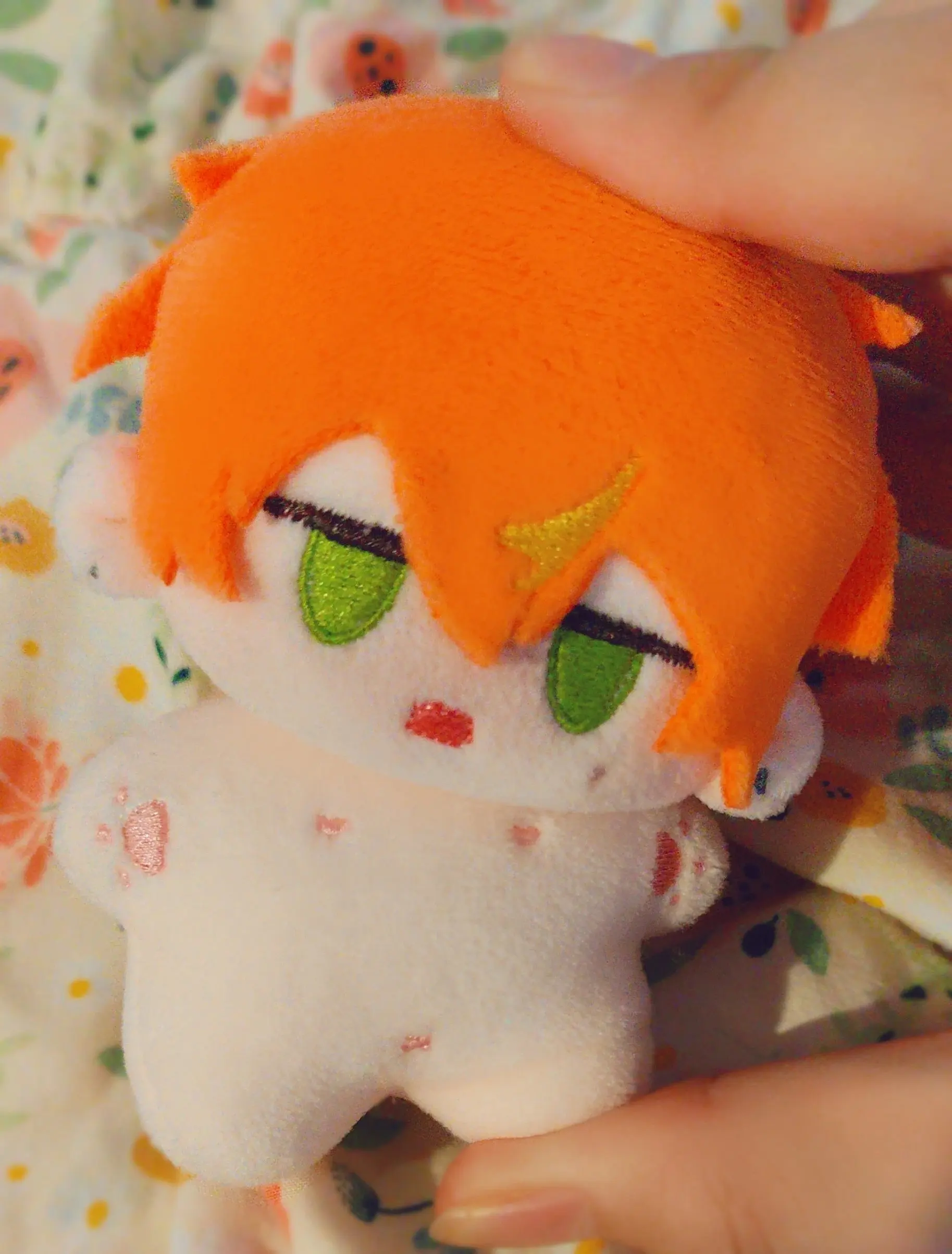 

2024 New Pre-sale SEKAI PROJECT Game PJSK Wonderlands×Showtime Shinonome Akito 10cm Starfish Naked Cotton Doll