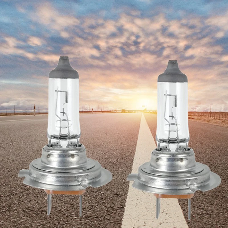 New 55w 12v H7 Fog Halogen Bulb Car Halogen Bulb Super Xenon Light Source Fog Lamp Headlights Bulbs 4300k Car Styling