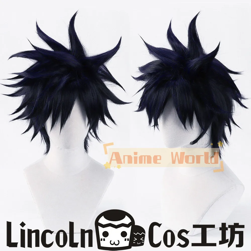 

Anime Gray Fullbuster Cosplay Wig Halloween Carnival Party Props Synthetic Hair Heat Resistant Fiber + Wig Cap