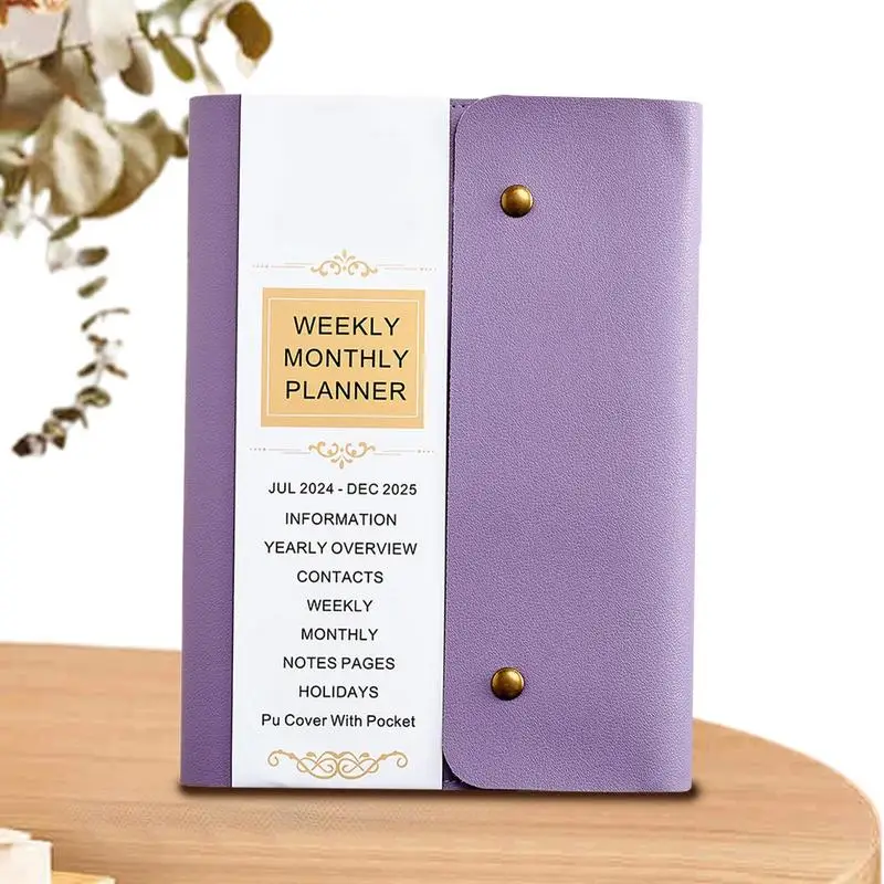 

Lined Journal Notebook 18 Month Planner Notebook Business Notebook Multipurpose School Notebook Personal Journal For Students