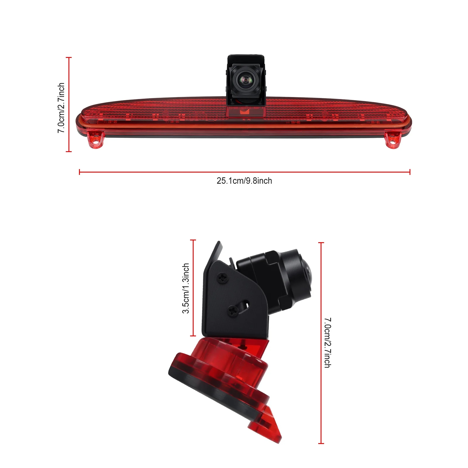 Podofo الفرامل ضوء السيارة كاميرا الرؤية الخلفية ل IVECO يوميا 2015-2017 للرؤية الليلية كاميرا لموقف السيارات