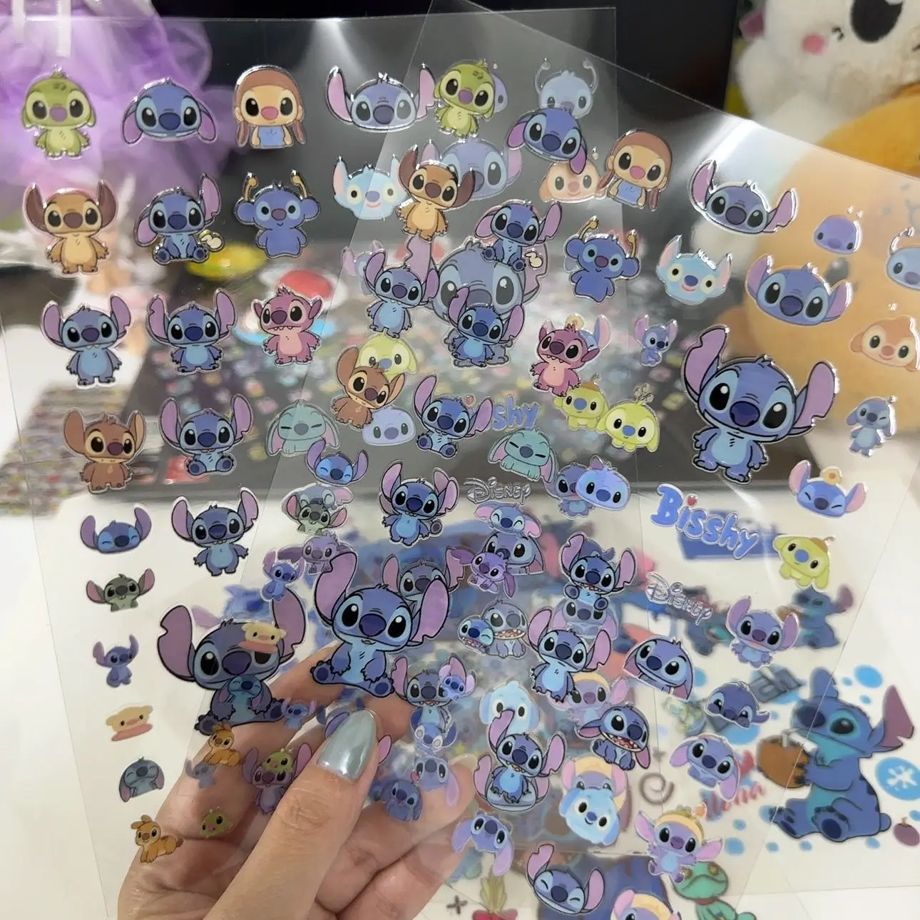 

Sticky Starry Cute Baby Cartoon Transfer Sticker Waterproof Journal Cup Notebook Phone Skateboard Decoration