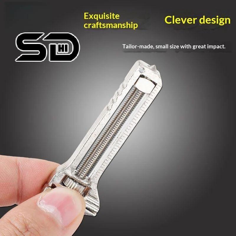 1PC EDC Compact Multi Tool Keychain Pocket Knife Screwdriver Set For Camping Survival Outdoor Use