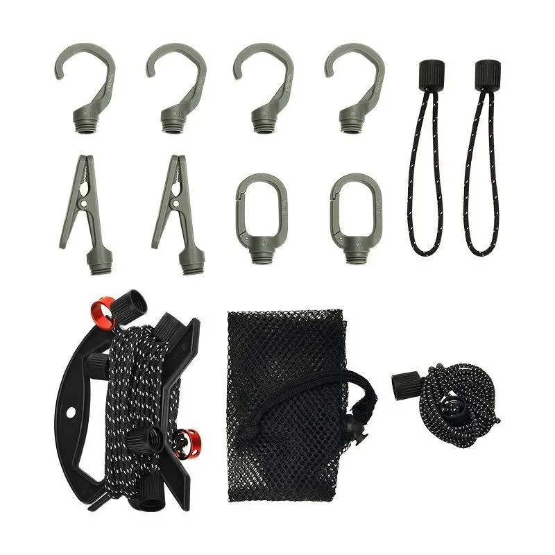 NexTool Multi Functional Hook,Loop Hook, External Quick Release Buckle,Quick Release Buckle,Water Bottle Hook,Backpack Hook,Hook