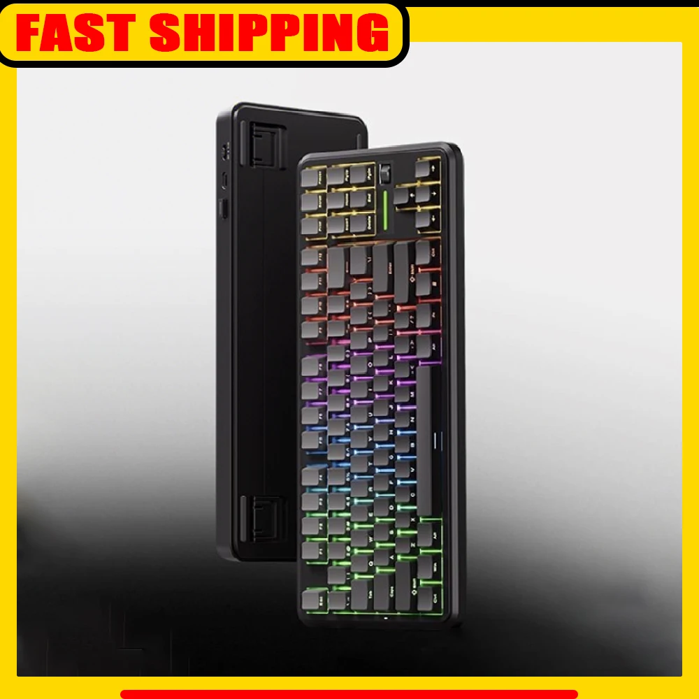 

MCHOSE K87S Mechanical Keyboard Magnetic Switch Esports Hot Swap Semi-Aluminum RGB Hall Sensor Gaming Keyboard Gifts