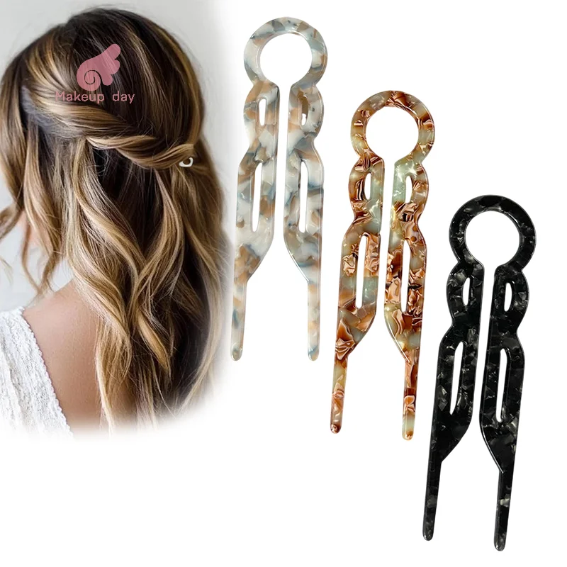 

3PCS New Hair Pin Prestige Hair Pin Suitable For All Women's Hair Styles Hair Styling Accessories