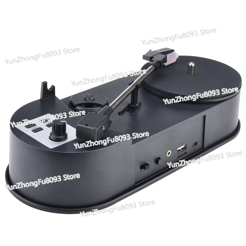 Mini Vinyl Record Player Phonograph Direct Rotation U Disk MP3 Dual Speed 33 45 Rpm