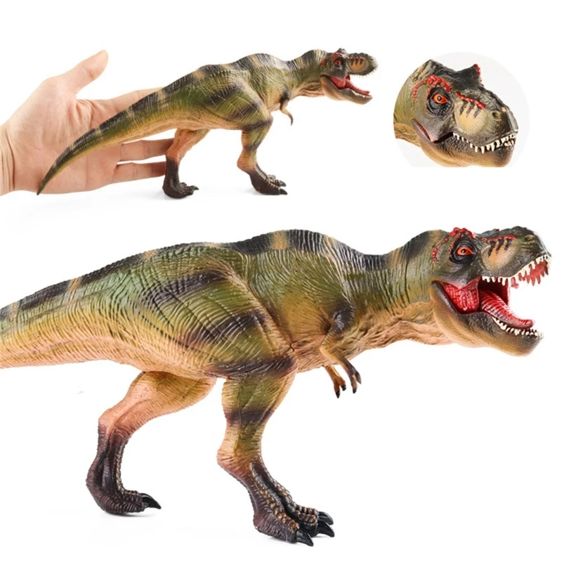 Y1ub modelo realista dinossauro crianças brinquedo presente festa meninos meninas modelo dinossauro realista