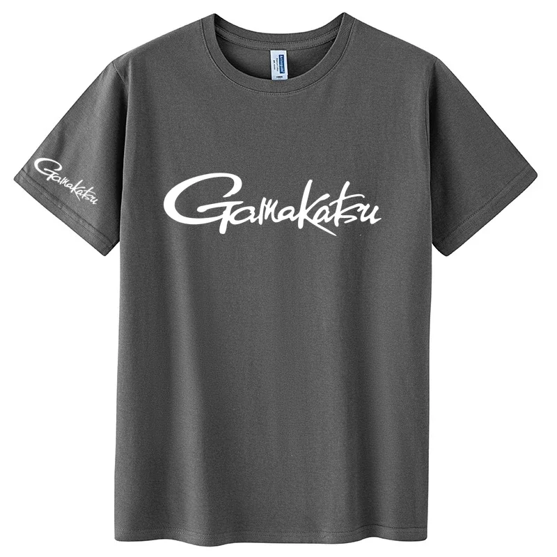 Love Fishing Gamakatsu T-Shirt Love Fish Outdoors Herren Neue Marke 100% Baumwolle Hochwertiger Druck Sommer Kurzarm T-Shirt – Detail 6