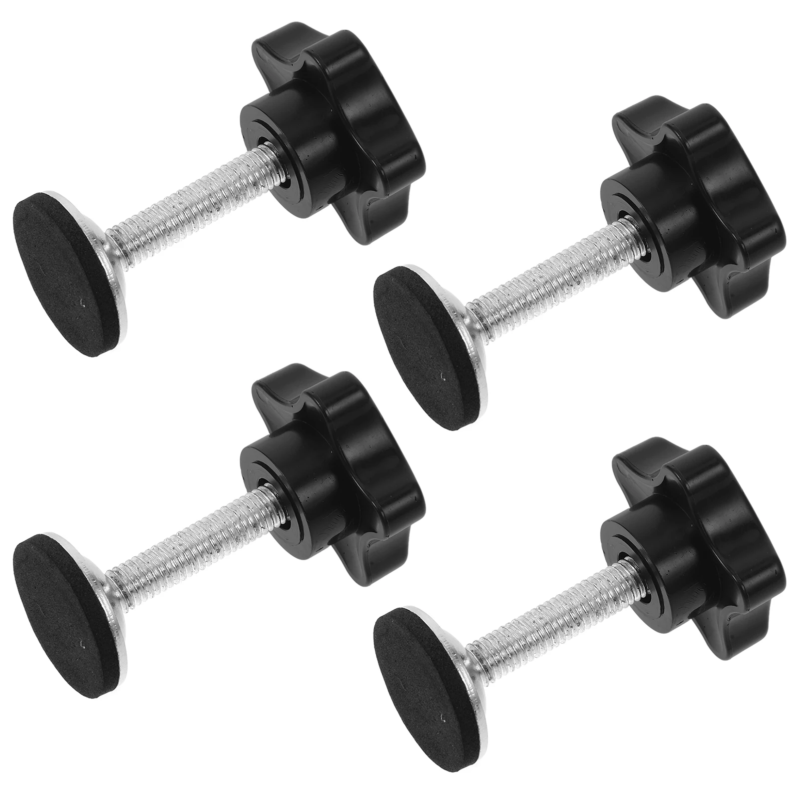 

4pcs Plate Adjustment Screw Thumb Screws Clamping Hand Tightening Screw Bolt Tightening Machinery Bolts Tool Parts