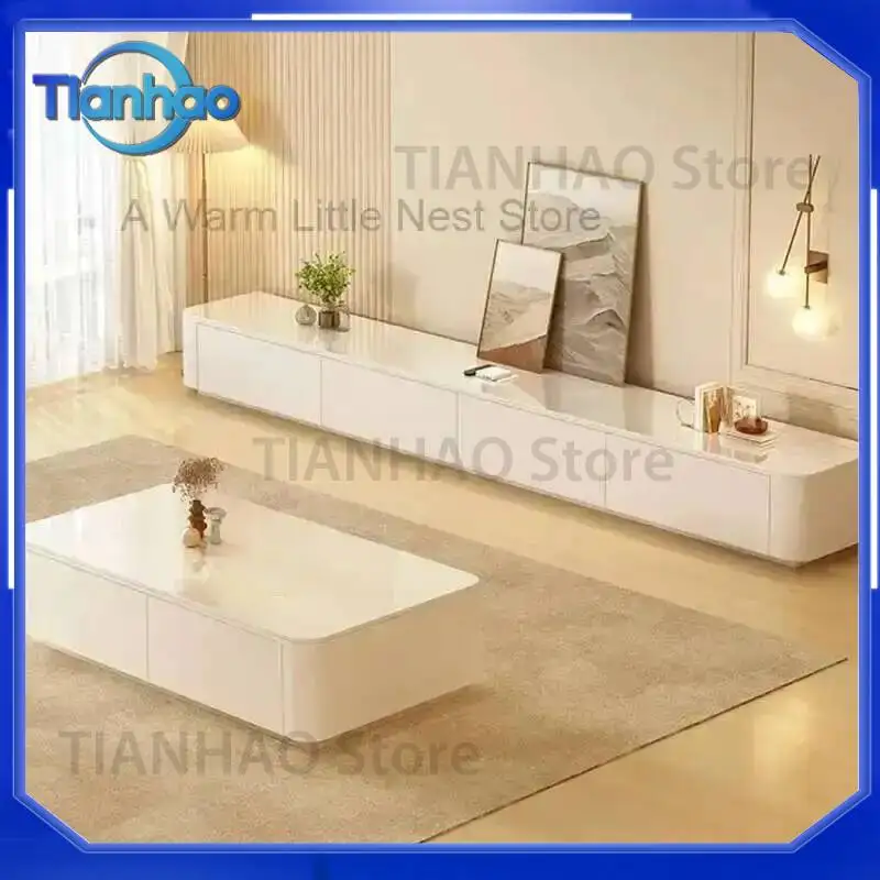 Modern Nordic TV Stand for Salon Bedroom Speaker Storage Table Luxury Designer Furniture Replica for TV