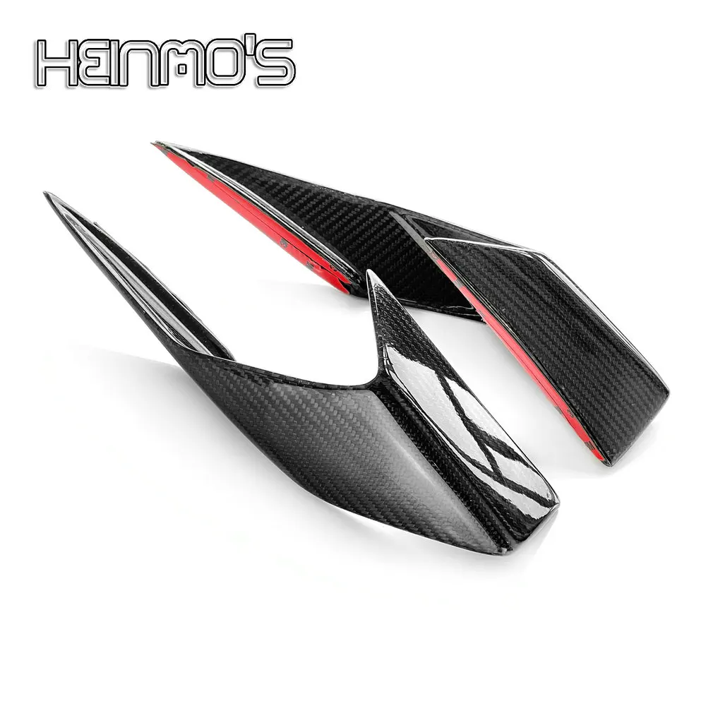 For Honda CBR650R 2019- 2023 Carbon Fiber Side Winglet Wings Wind Spoiler Air Deflector Motorcycle Front Fairing Winglets Cover