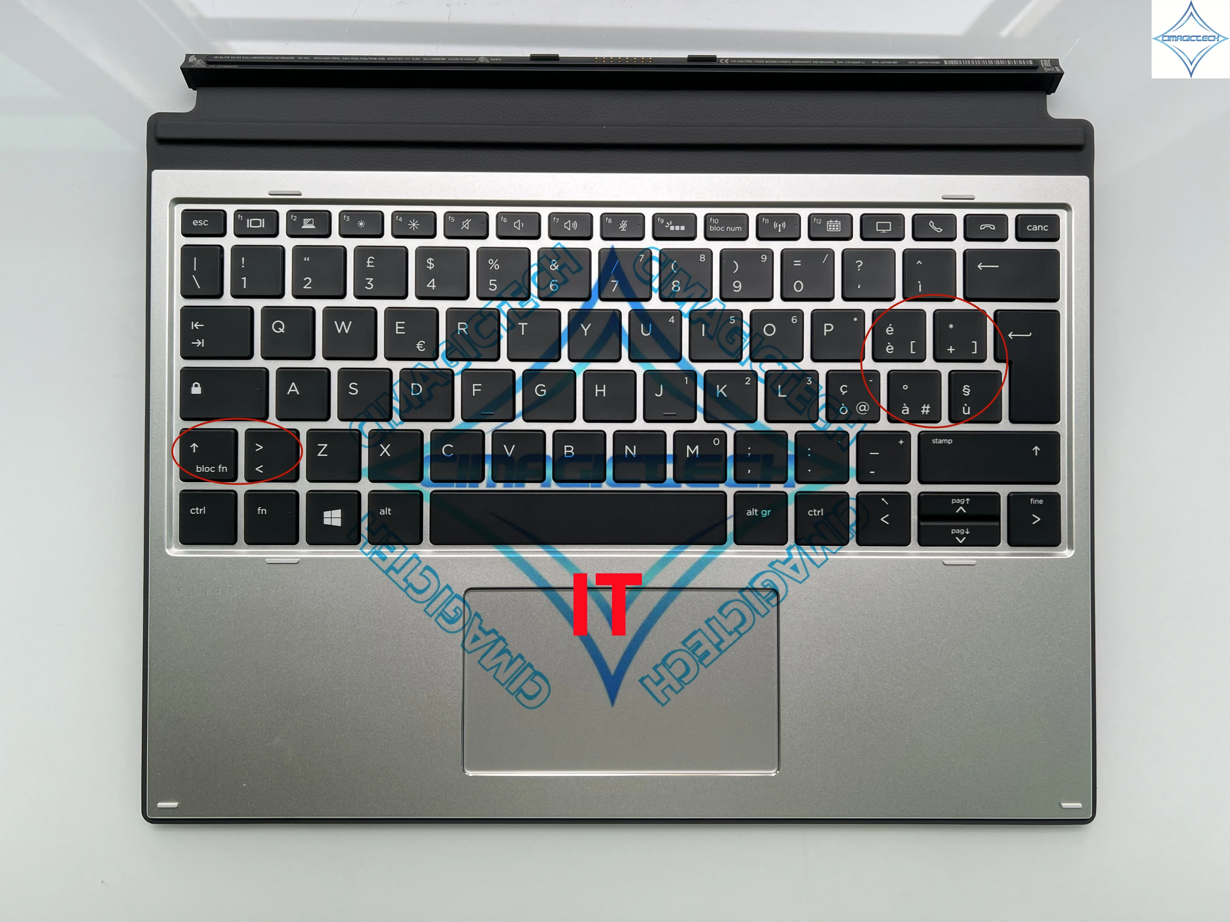HP Elite X2 G4 2-in-1 Palmrest Cover Keyboard