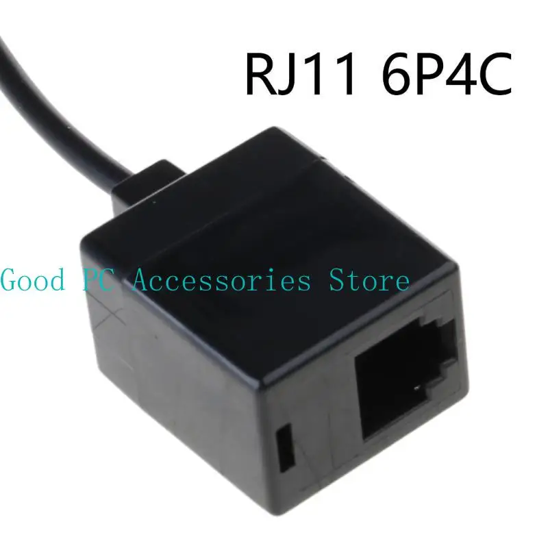 R53C Solid RJ45 Ethernet do RJ11 Lines Lines Converter Adapter Cable Akcesorium biurowe
