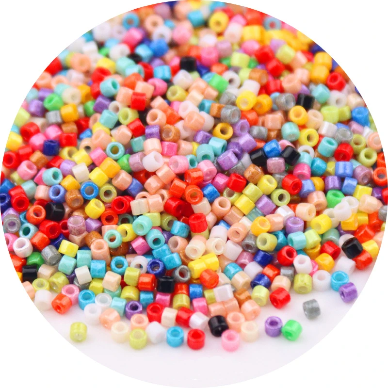 5g/10g 1.6mm Japanese Opaque Metallic Color Glass Beads 11/0 Uniform Loose Spacer Seed Beads for Jewelry Making DIY Sewing