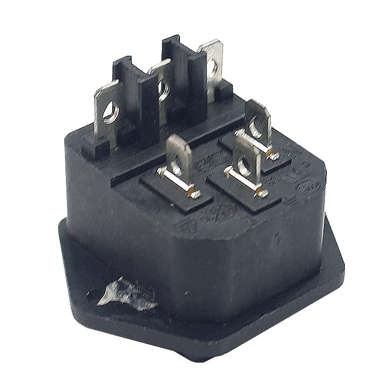 IEC320 C14 JR-101-1F screw type fuse connector socket for 3D printer