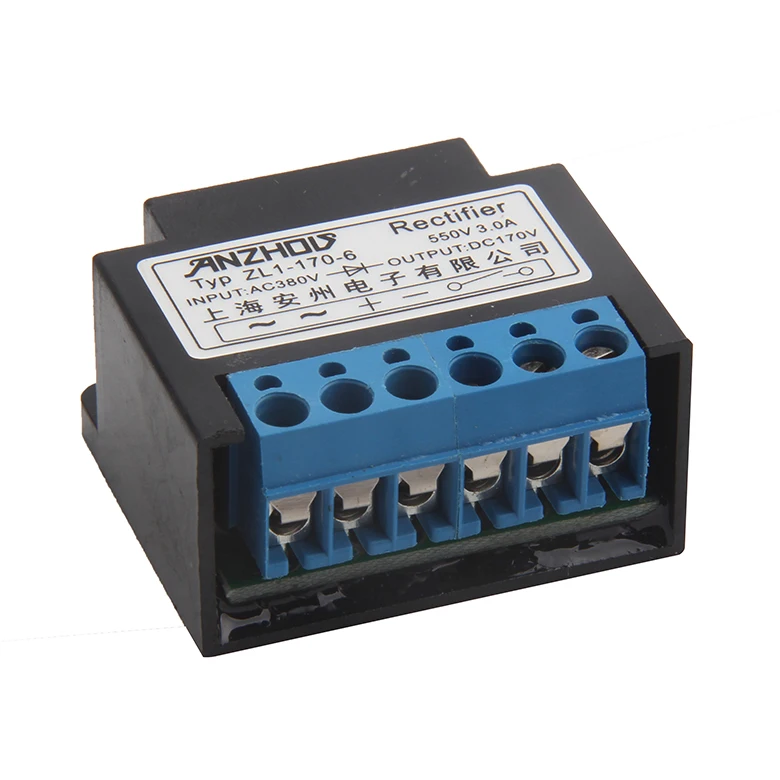 

Выпрямитель MW ZL1-170-6 Выпрямительное устройство AC380V DC170V