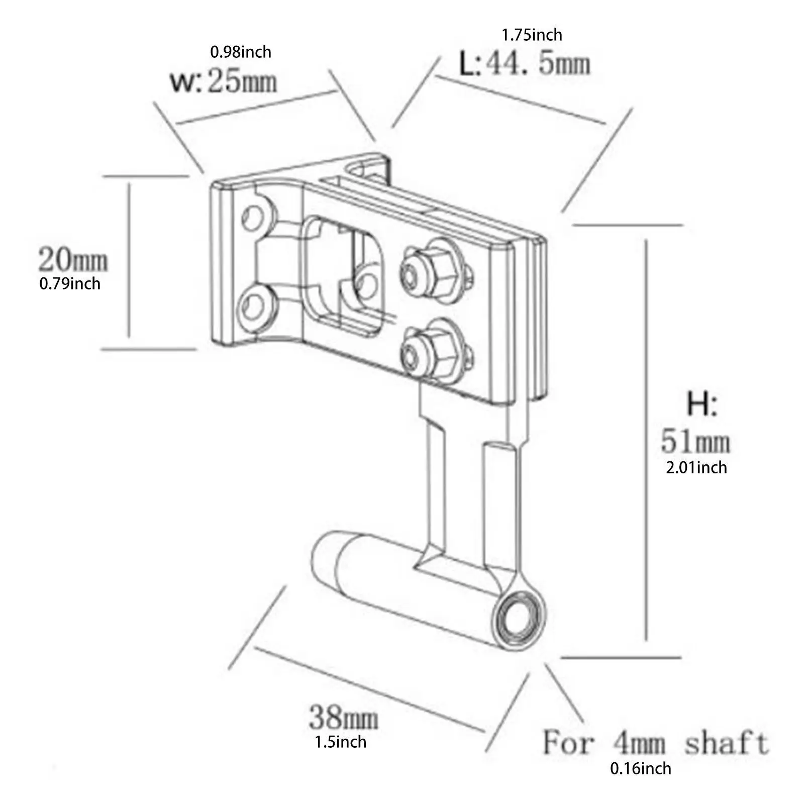 

Boat Driveshaft Set RC Cars Toy Replacement Support Set Support Bracket