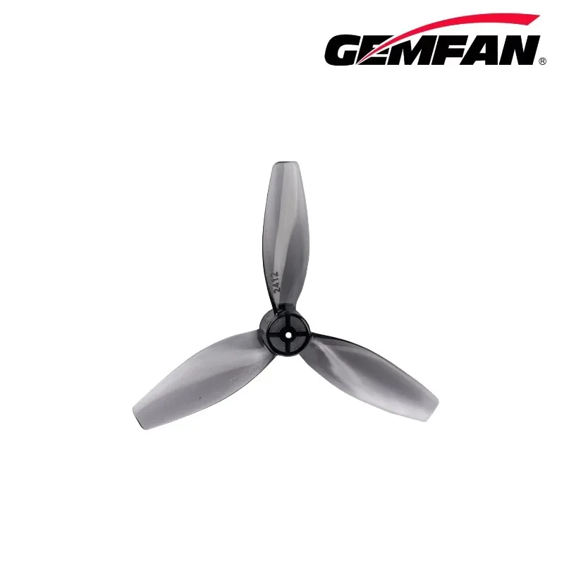 8Pairs(8CW+8CCW) Gemfan 2412-3 3-Blade Propeller 61mm 1.2mm Hole for FPV Tinywhoops 8520 Brushed Motor