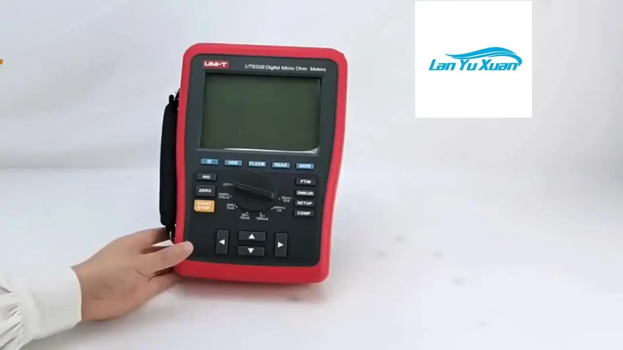 . UT620B DC low resistance tester Digital Micro Ohm Meter Low Resistance Tester USB Transmission