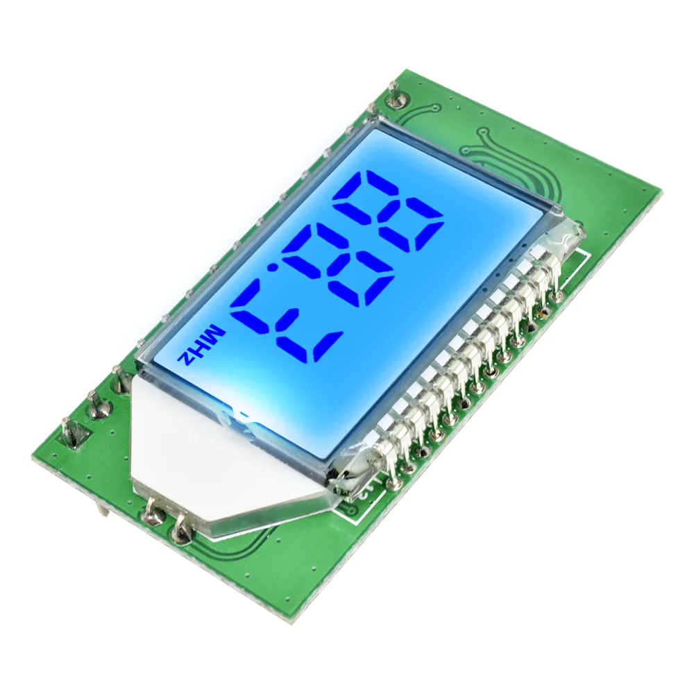 PLL LCD 87-108MHz FM Radio Receiver Module Wireless Microphone Stereo Board Digital Noise Reduction