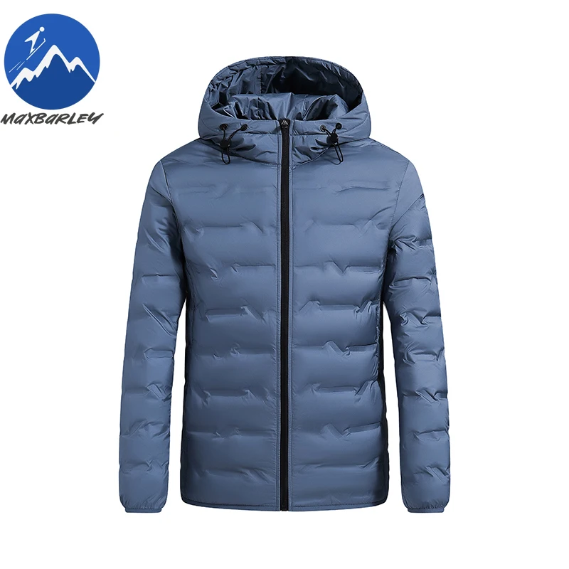 브랜드 남성 다운 재킷 경량 아웃도어 오피스 두꺼운 따뜻한 그래핀 재킷 클래식 후드 통기성 겨울 오리털 코트