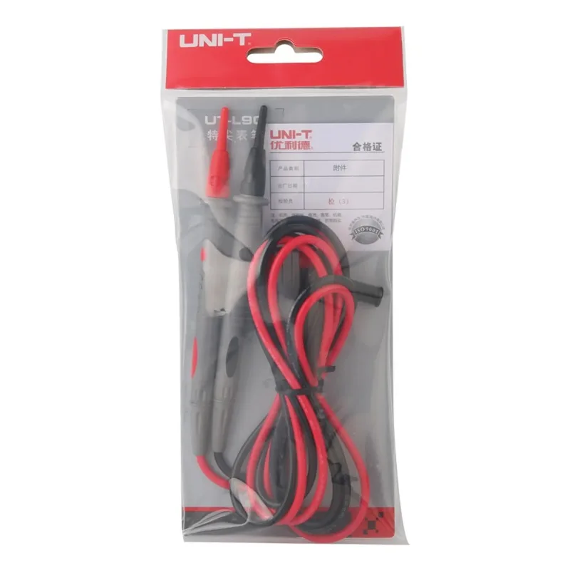 UNI-T UT-L90 Extra Pointed Pen, 1200mm Tead Length,130mm Pen Rod Length, Gold Plated Pen Tip, Universal Type Tead Pen,New.
