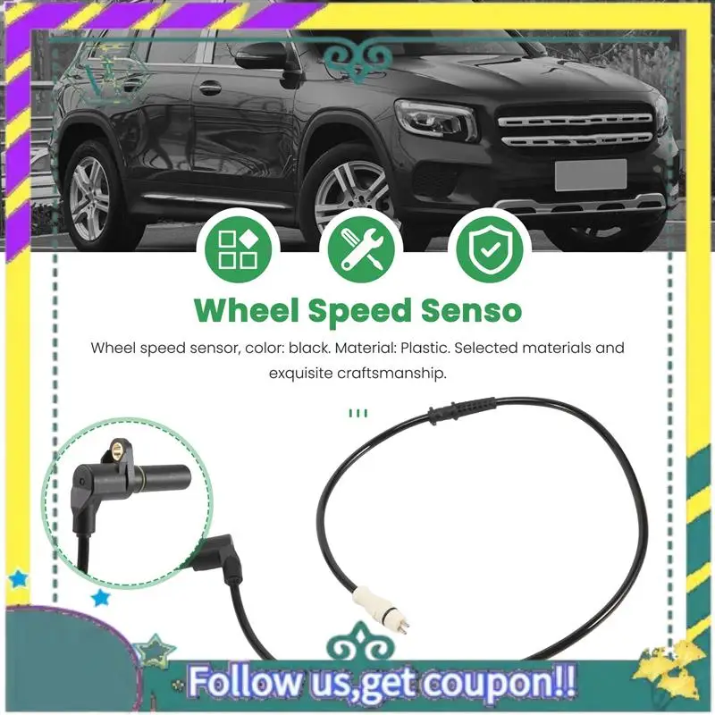 

Upgraded 1PCS Fornt Left And Right ABS Wheel Speed Sensor For Mercedes-Benz G-Class (W463/W461) G500 OE A4635400317 4635400317