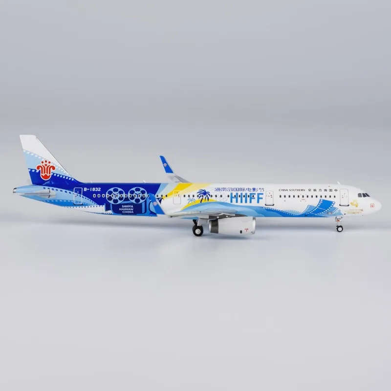 NG Diecast 1/400 مقياس CSN سبيكة طائرة نموذجية CSN A321-200 اللعب مع لعبة طائرة الصبي هدية صندوق