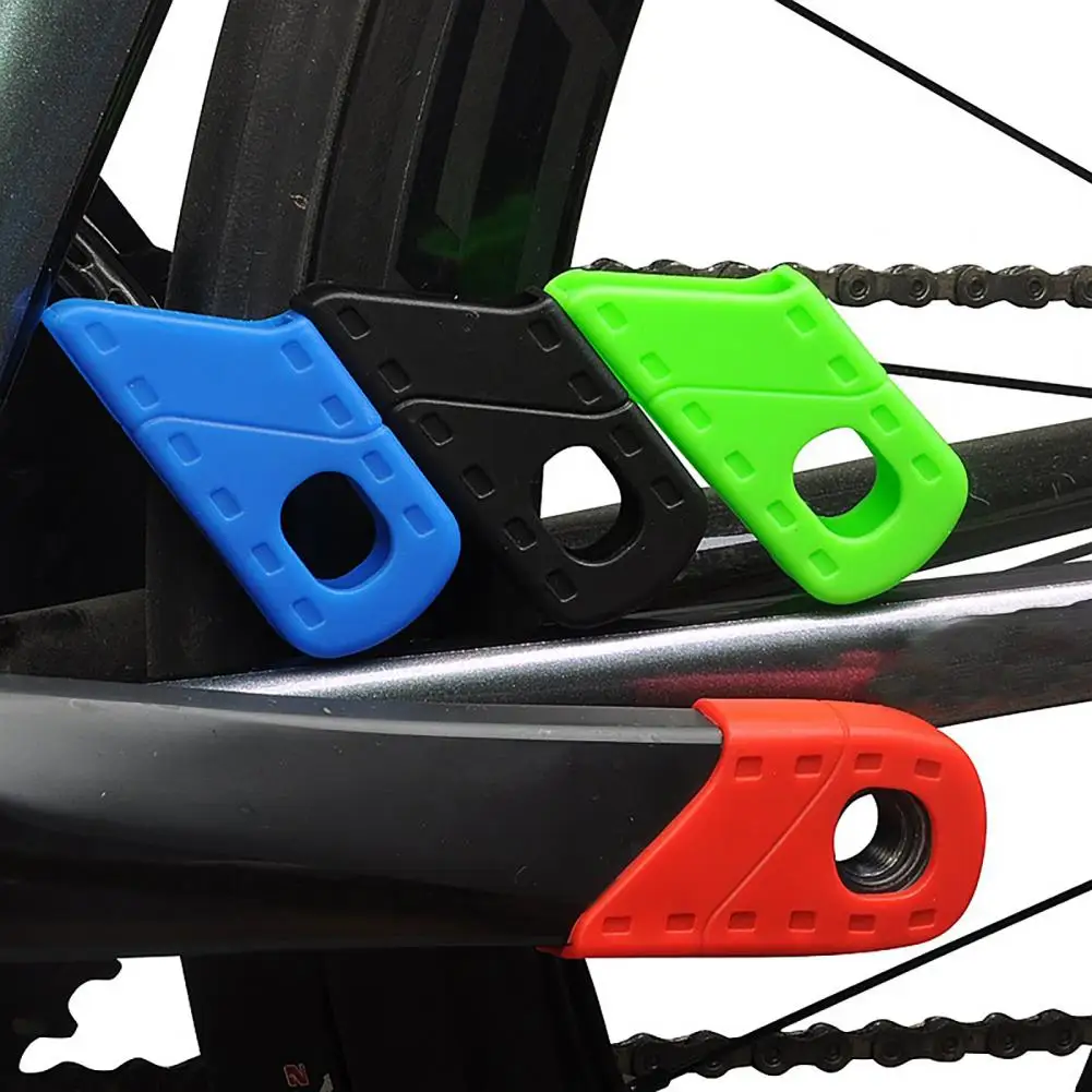 

1 Pair Silicone Crank Cover Elastic High Protection Crank Protective Cover Universal Anti-scratch Crank Case Road Bike 크랭크 커버