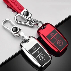 TPU Car Remote Key Case Cover Shell For KIA Rio Rio5 Sportage Ceed Cerato K3 KX3 K4 K5 Sorento Optima Picanto Accessories