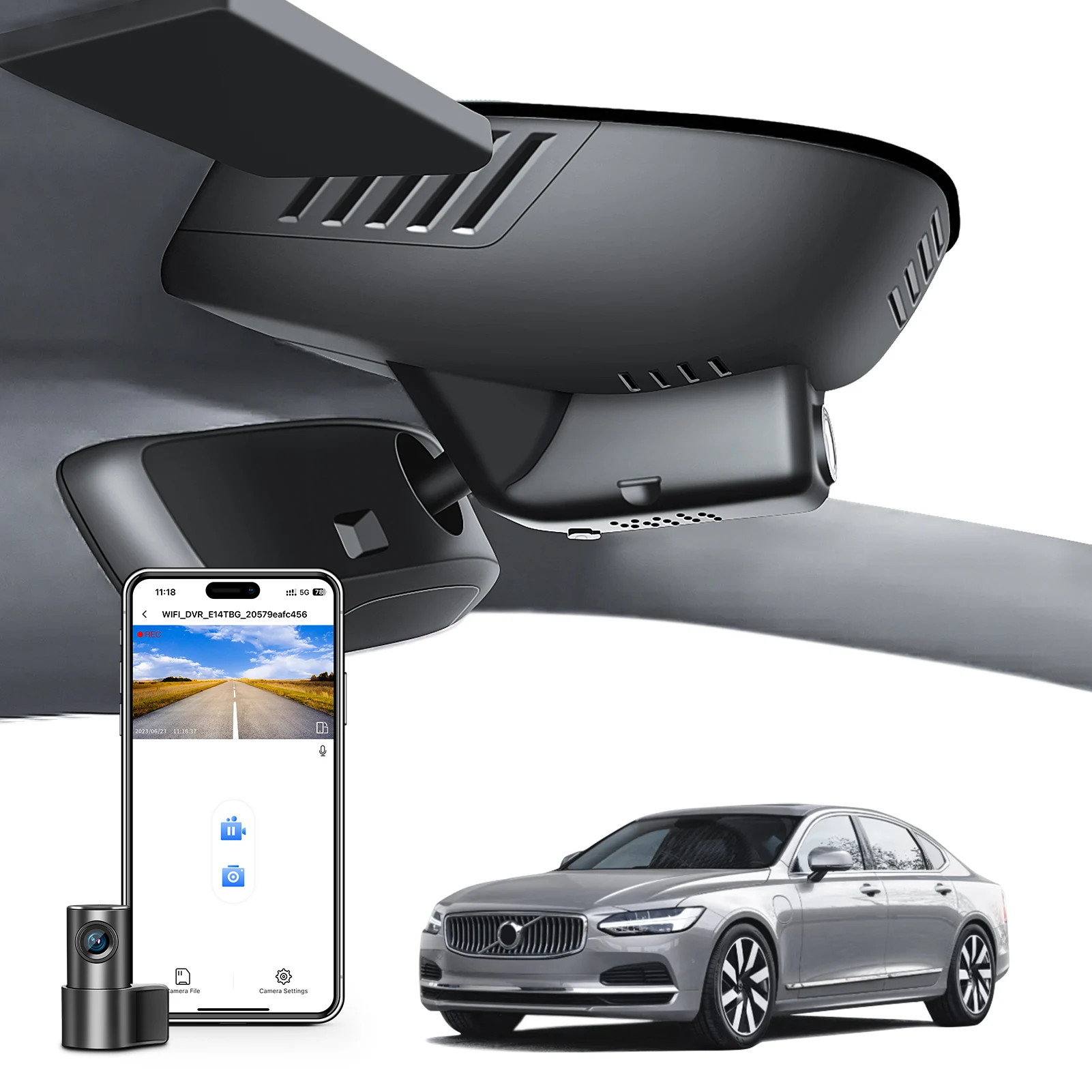 Mangoal Dash Cam 4K…