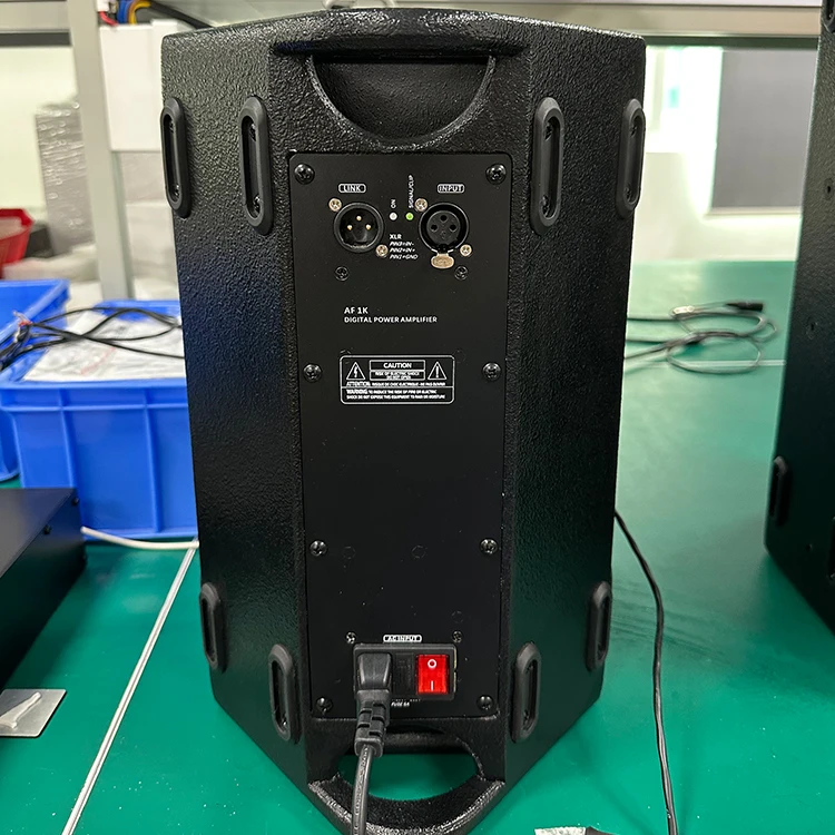 Thinuna T-10-DL المهنية الصوت المرحلة كاريوكي الجدار المتكلم نظام الصوت 8 أوم 350 واط نشط واحد 10 "كامل المدى المتكلم