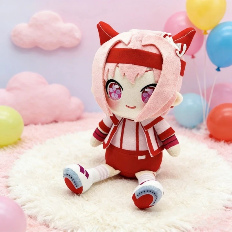 

New Agnes Tachyon Plush Doll 20cm, Uma Musume Pretty Derby Cute Stuffed Toy, Birthday & Festival Gift