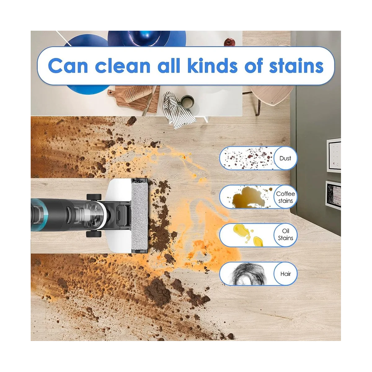 3 قطعة بكرات فرشاة بديلة لـ IFloor 3/ Floor One S3/ IFloor 2 قطع غيار المكنسة الكهربائية الرطبة والجافة اللاسلكية