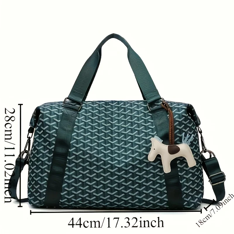 2025 تصميم جديد من مادة قماش أكسفورد ذات سعة كبيرة حقيبة سفر كاجوال للسفر حقيبة حمل اختيار مثالي للاستخدام اليومي