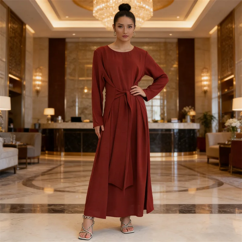 

Турецкий кафтан для женщин, мусульманское длинное платье, дубайская абайя, кафтан для Рамадана, марокканский кафтан для мусульманок, платья для Ид, джеллаба, джалабия, роба