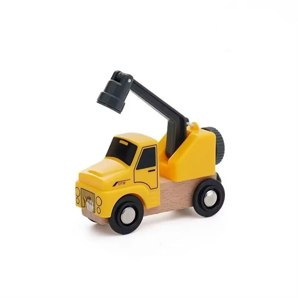 Locomotiva Giocattolo Treno magnetico Giocattoli Combinazioni Assemblaggio Pista ferroviaria Auto Modello Veicoli per auto Pista Treno magnetico in legno