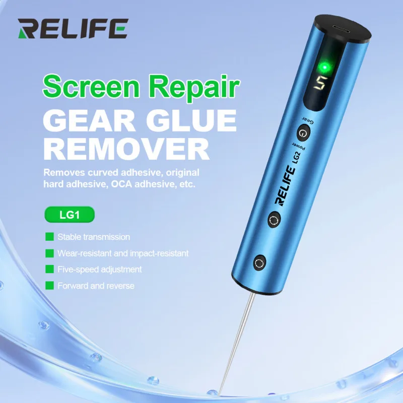 

RELIFE LG2 Gear Glue Remover Efficiently Removes Adhesive From Curved Surfaces Including Original Hard Adhesive And OCA Adhesive