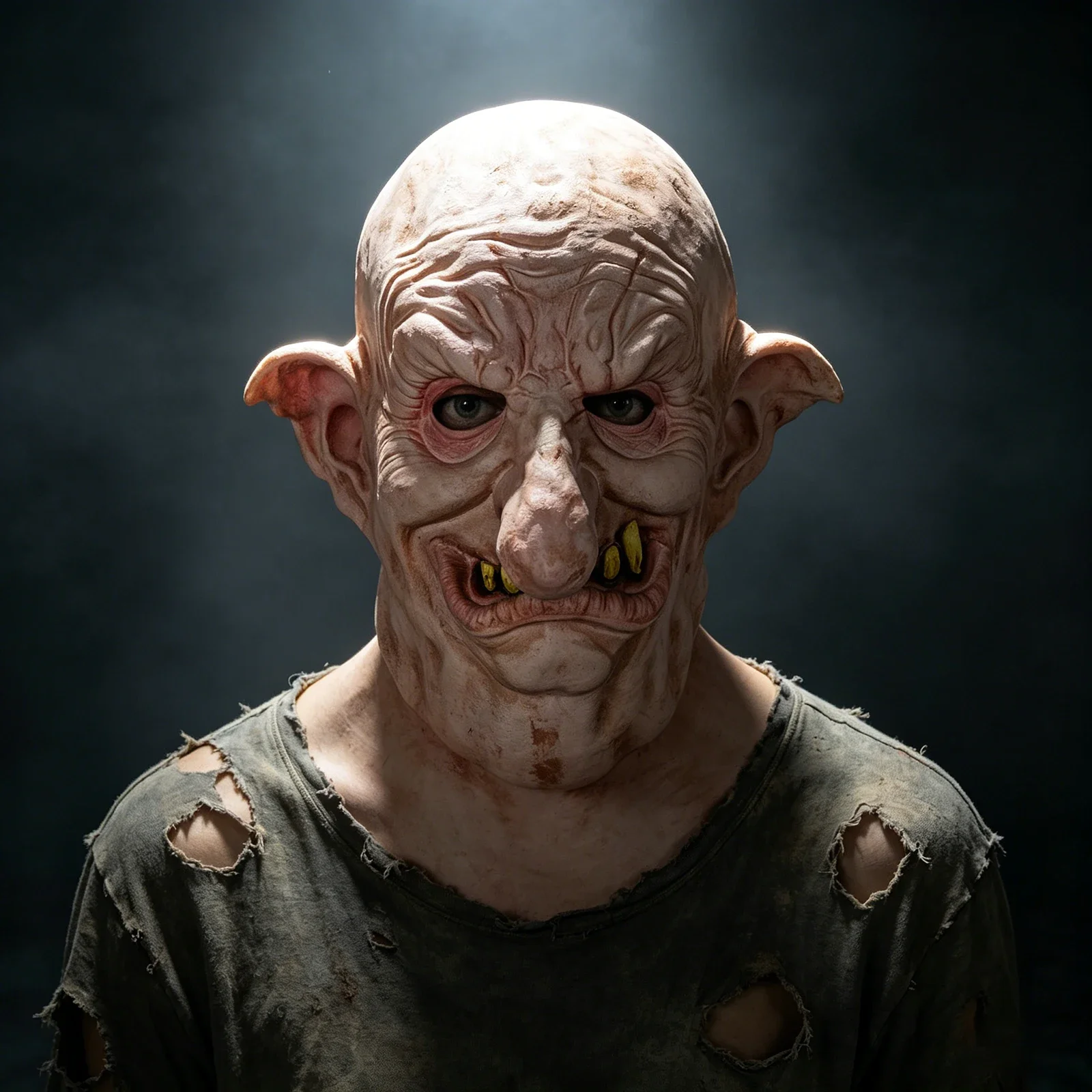 Realistic Monster Mask, High-Quality Latex Mask in the Style of Halloween and Easter Masquerades, Perfect for Masquerade Events