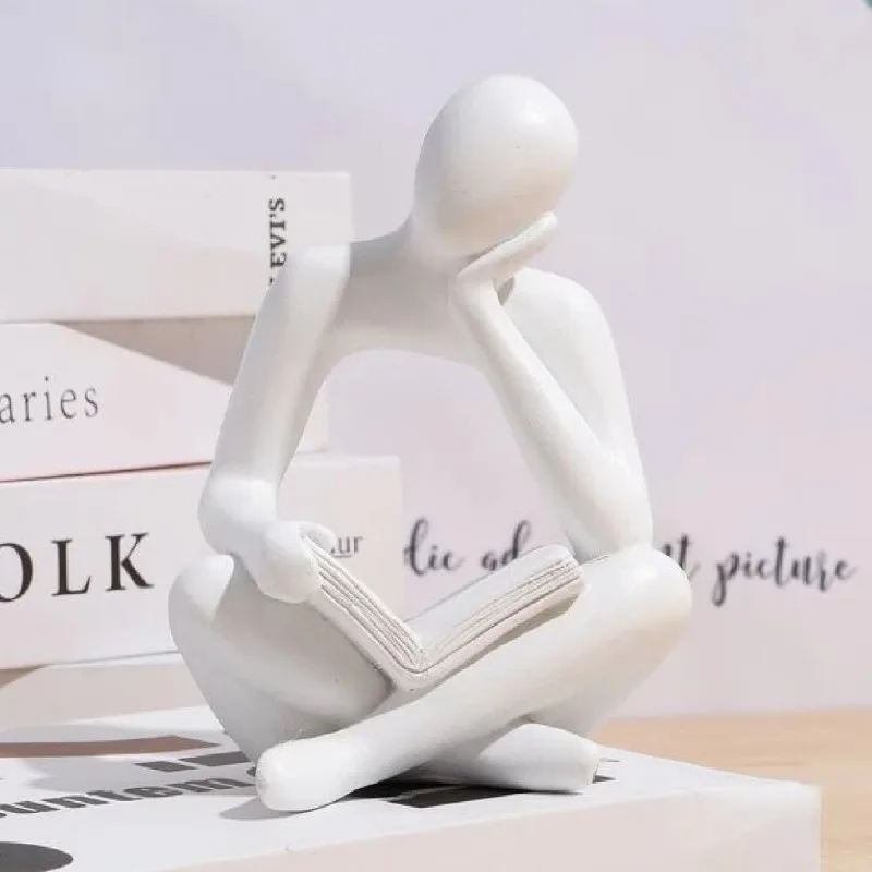 Ornements de styliste d'art abstrait simple et moderne, ornements créatifs pour la maison et le salon