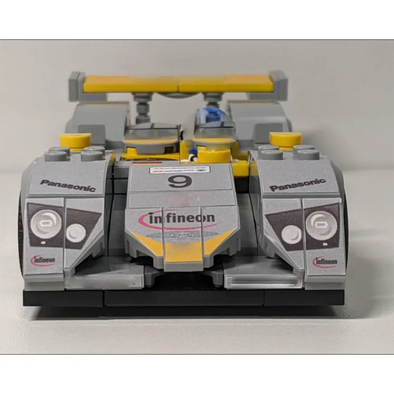 

MOC-205591 New City Landmark Sports Racing Car Building Block Model, 280Parts, Boys' Children's Birthday Building Block Toy Gift