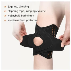 Patella Knee Strap Sports Kneepad Men Women Pressurized Elastic Knee Pads for Jumpers Knee, Running, Tennis Osgood Schlatter