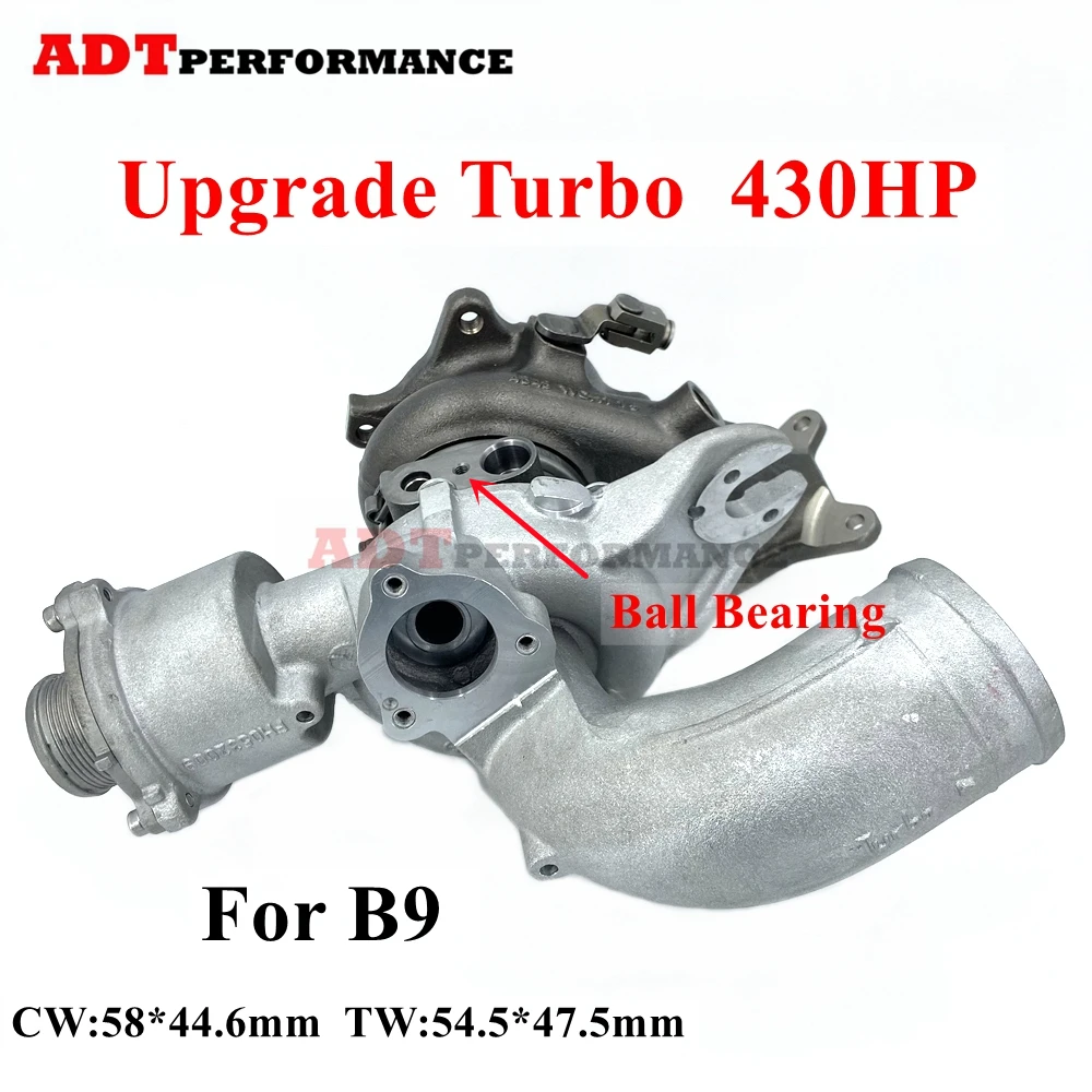 

Upgrade Turbo B9 With Ball Bearing 06L145702B 06L145702Q 430HP Hybrid Turbine 06L145702M For Audi A8 2.0 TFSI CYPA 185 Kw 2014-2