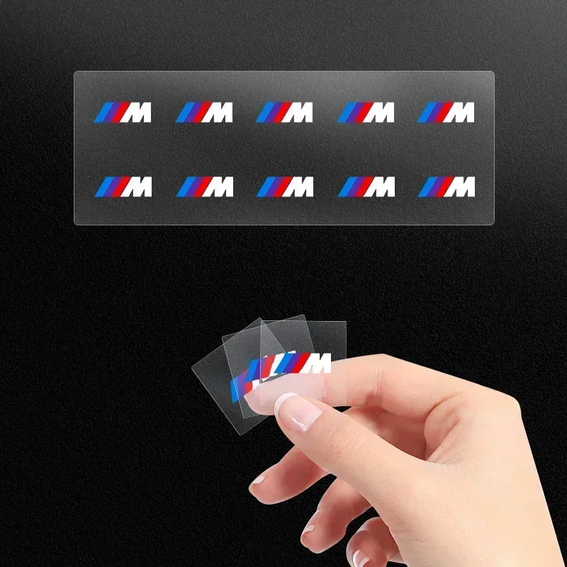 emblem Auto Decor Decals Car Window Wiper Stickers For BMW M M3 M4 M5 X1 X3 X5 X6 X7 F10 F20 F22 F30 G20 G30 Performance